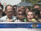 Inauguran el corredor vial 