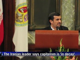 Iran leader lands in Cuba flashing victory sign