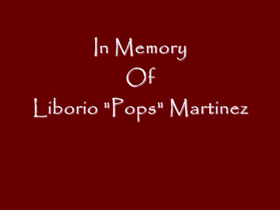 Pops Memorial Video