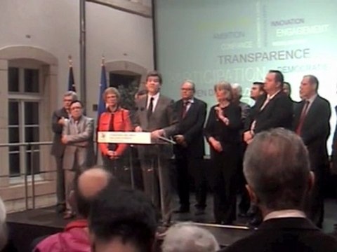 Voeux d'Arnaud Montebourg, président du Conseil général de Saône-et-Loire