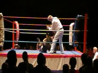 Amazon (with Ananya) vs Britani Knight All Star Wrestling @ Colchester