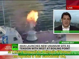 RT janvier 2012, état des tensions US-IRAN   S/T