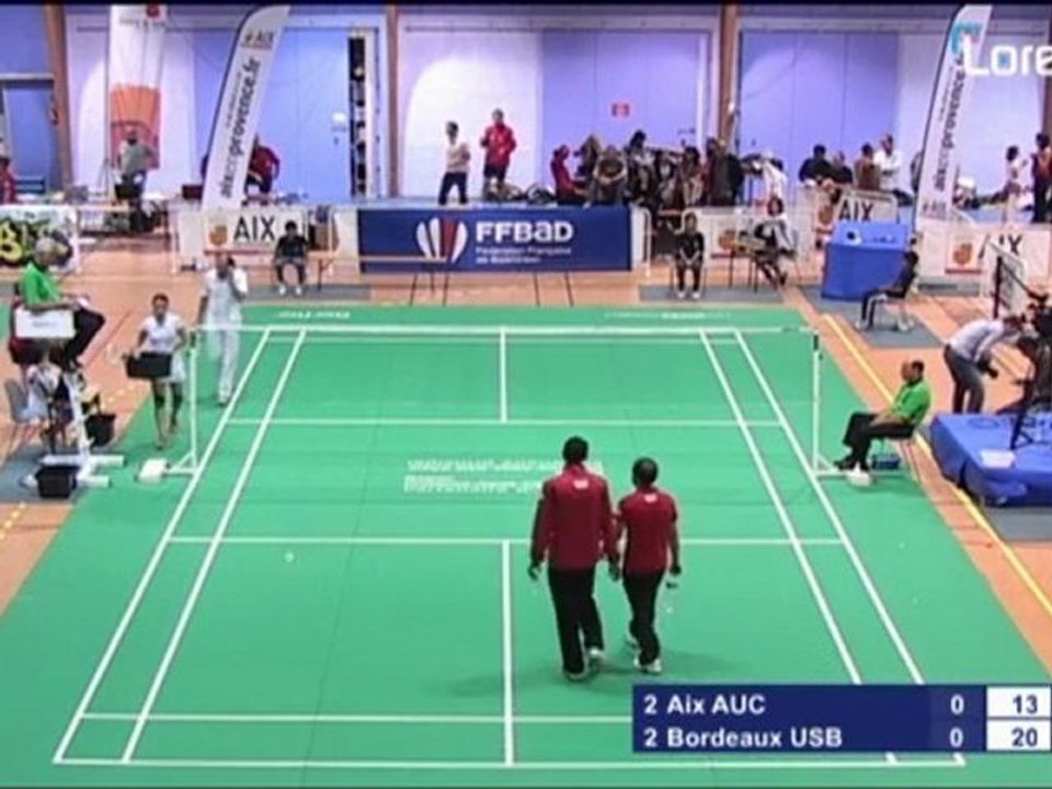 Simple Femme - TOP 12 - 2ème journée : Aix en P. - Bordeaux