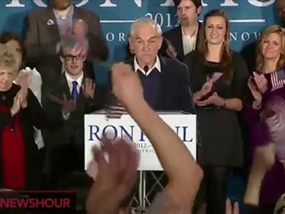 Ron Paul's Speech After New Hampshire Primary 1-10-2012