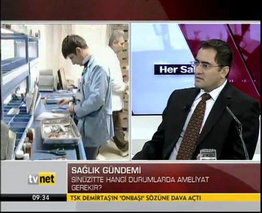 Op. Dr. Bahadır Baykal 10 ocak 2012 Tvnet - Hersabah programı konuğu
