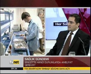 Op. Dr. Bahadır Baykal 10 ocak 2012 Tvnet - Hersabah programı konuğu