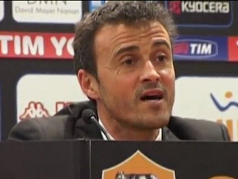 Luis Enrique, contento con el resultado