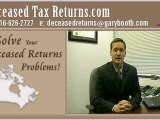 Legal Responsibilities : Deceased Tax Returns.com