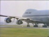 Panam Film Boeing 747. FRA to JFK