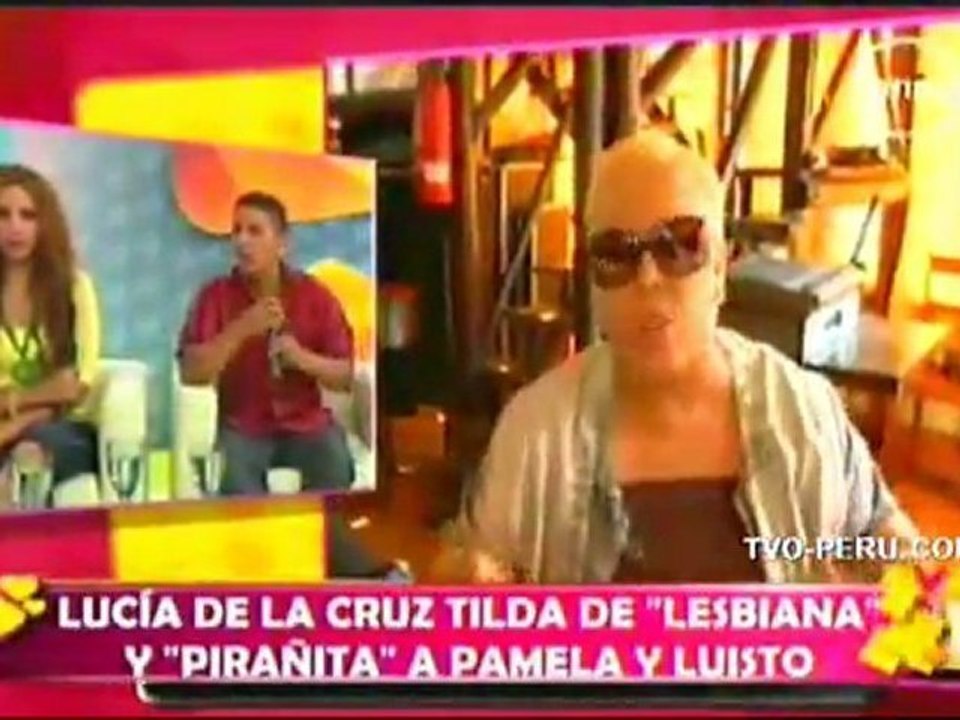Abuela, Lucía de la Cruz llamo piraña a Pamela Calle