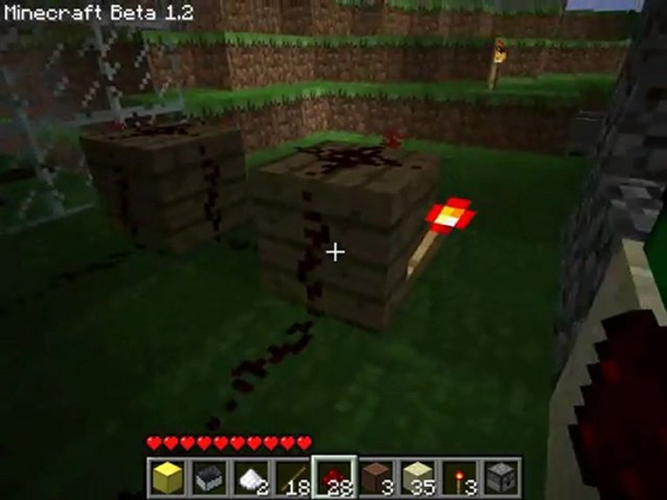 Minecraft Beta 1.2 Automatic Note block Player