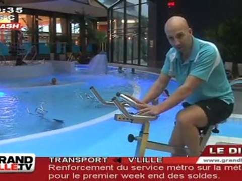 Du vélo à la piscine : Effort et Bien être ! (Tourcoing les Bains)