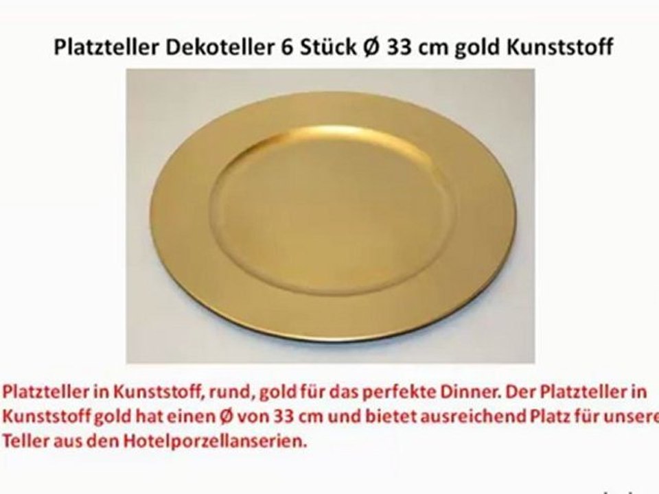 Kaufen Platzteller? - Hier 10 Besten Platzteller