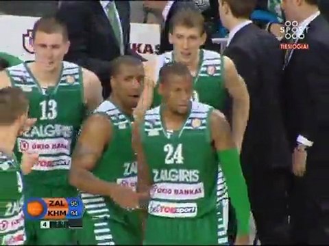 Sonny Weems Game Winning Dunk vs Chimki