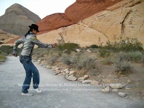 Suleman Mirza (SIGNATURE) Michael Jackson RED ROCK DANCE