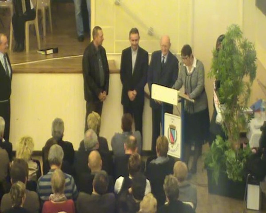 Remise de Médailles - Cérémonie des Voeux 2012