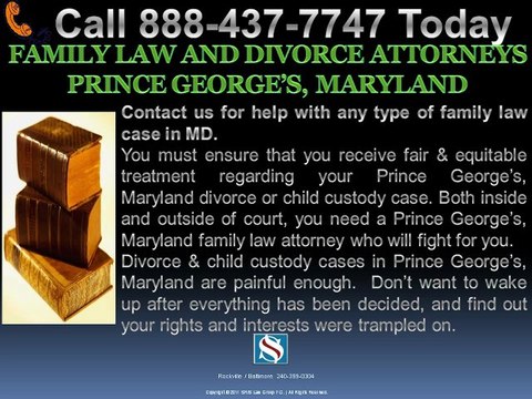 FAMILY LAW AND DIVORCE ATTORNEYS PRINCE GEORGE'S MARYLAND