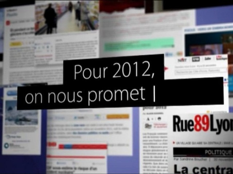 Nos meilleurs voeux pour 2012