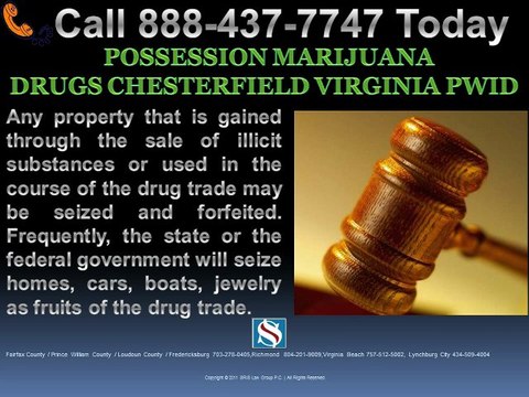 POSSESSION MARIJUANA DRUGS CHESTERFIELD VIRGINIA PWID