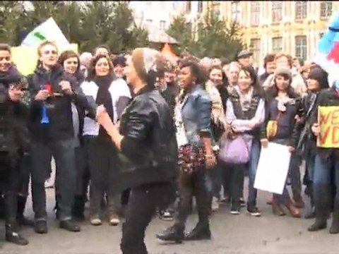 manifestation lycéens Lille