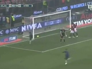 Bóng Đá + - Video clip - AC Milan 0-1 Inter (Serie A 2011_12)