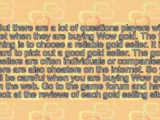 How to Buy Gold in World of Warcraft