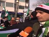 Протест на сирийската общност в България
