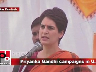 Priyanka Gandhi Election Campaigns in U.P, Part 38