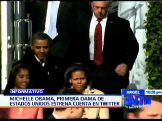 Campaña para la reelección de Barack Obama abre cuenta en Twitter para la primera dama