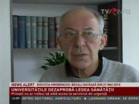 ( reformasanatate.ro) TVRinfo - Legea Sanatatii - Reforma Sanatatii 2012