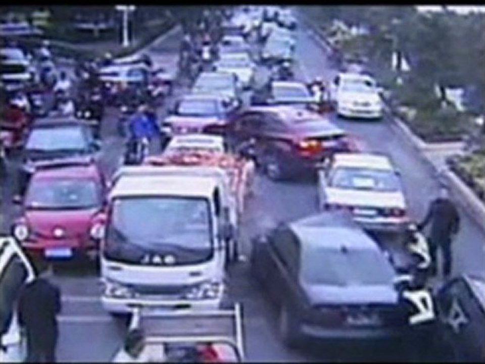 Driver of stolen car wreaks havoc as he tries to evade police