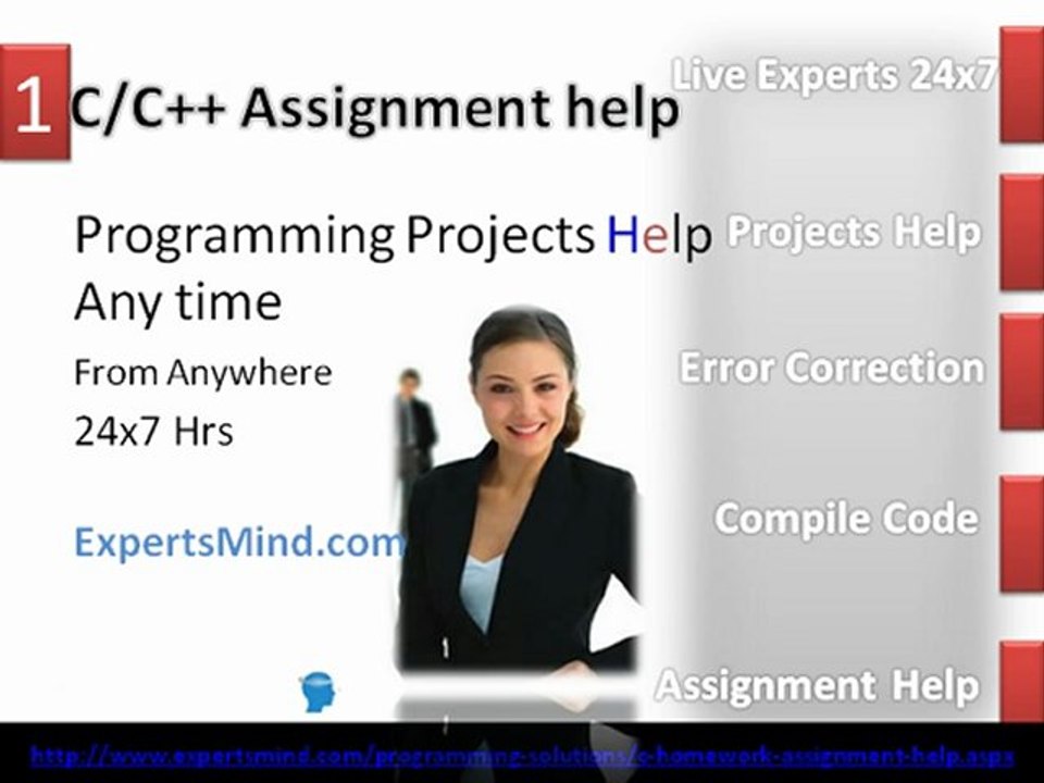 C C++ Programming Assignment Help, C, C++ Solution, ExpertsMind.com