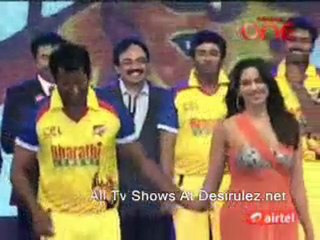 Celebrity Cricket League 2012  Curtain Raiser-13th Jan 2012 pt1