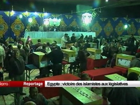 Égypte victoire des islamistes aux législatives