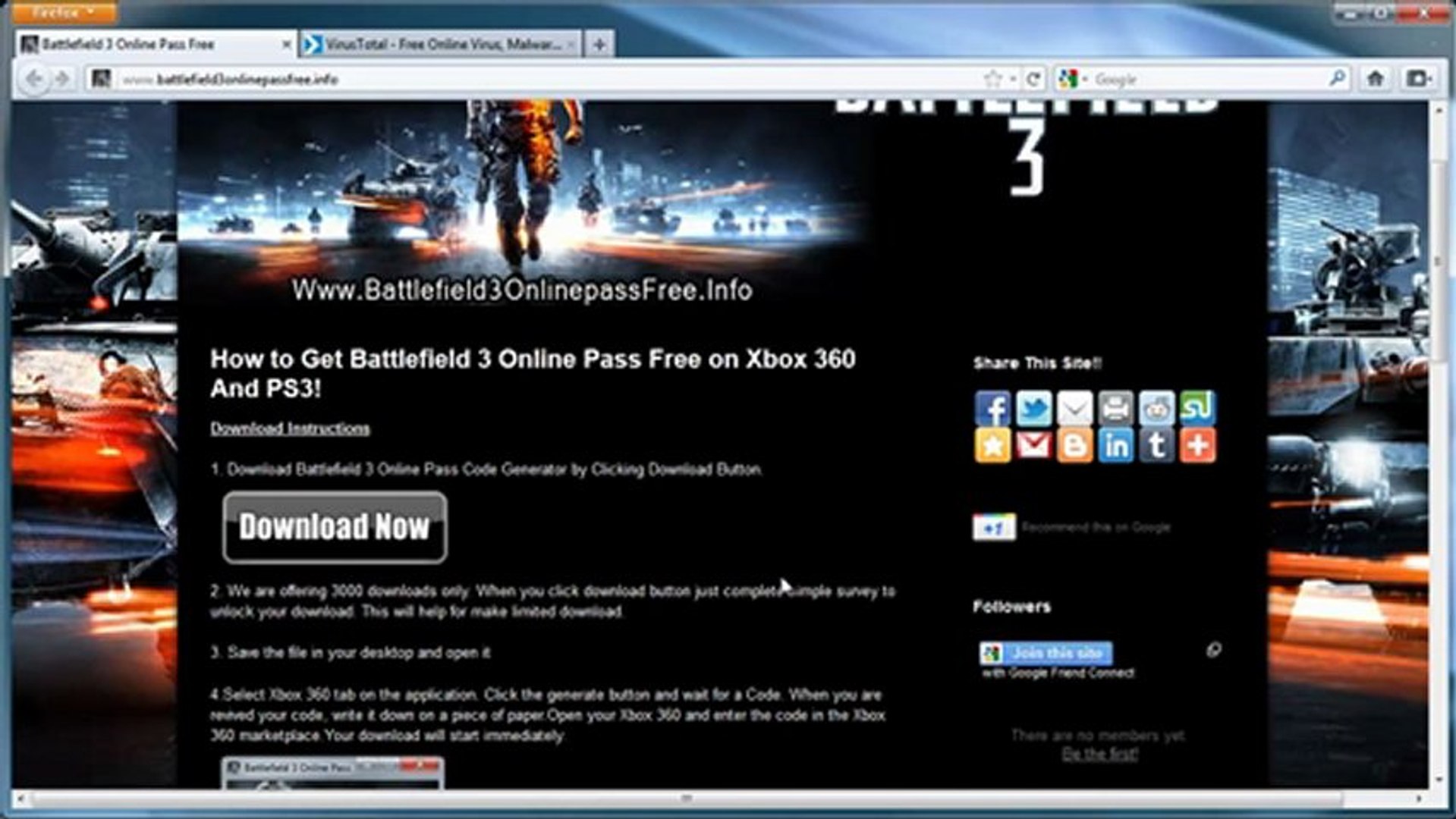 ⁣Battlefield 3 Online Pass Code Unlock Tutorial - Xbox 360 - PS3