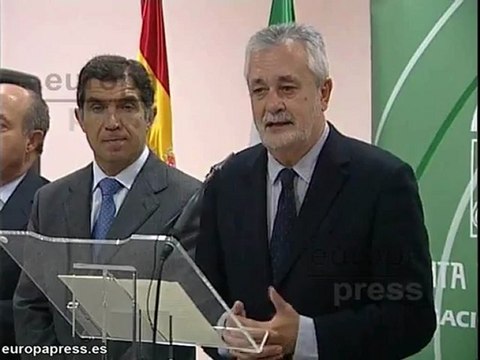 Griñán: El déficit no puede ser mayor en Andalucía