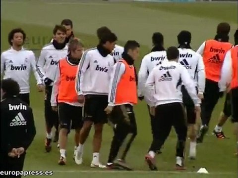Entrenamiento del Real Madrid