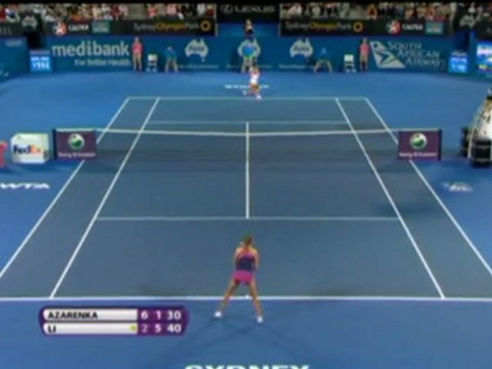 Sydney - Azarenka triumphiert