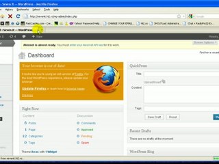 Cum sa fac update update la platforma wodrpress a unui site