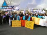 Protestations contre le gel de la construction en Judée-Samarie