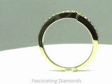FDENS3166B         Round Cut Diamond Anniversary Band W Round Side Stones In Pave Setting