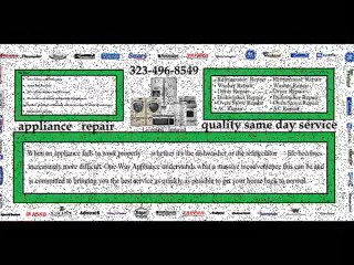 323-496-8549 Cerritos Appliance Repair / quality same day service