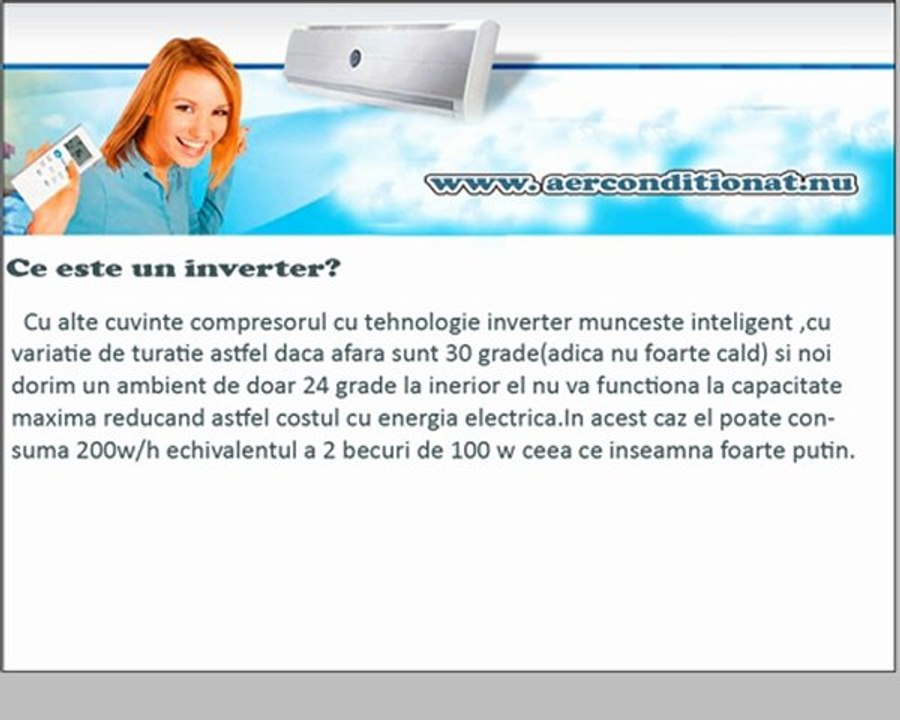 Aer conditionat  inverter