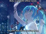 Hatsune Miku -- Half and Half-- PV with lyrics {{ORIGINAL}}(480p_H.264-AAC)