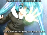 Hatsune miku -- La la Merry Christmas -- PV with lyrics {{ORIGINAL}}