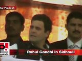 Congress Leader Rahul Gandhi in Sidhauli (U.P) Part 6