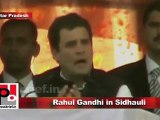 Congress Leader Rahul Gandhi in Sidhauli (U.P) Part 2
