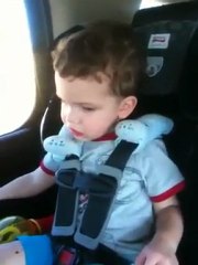 Unbelievable 2 Year old sings Tonight Tonight!