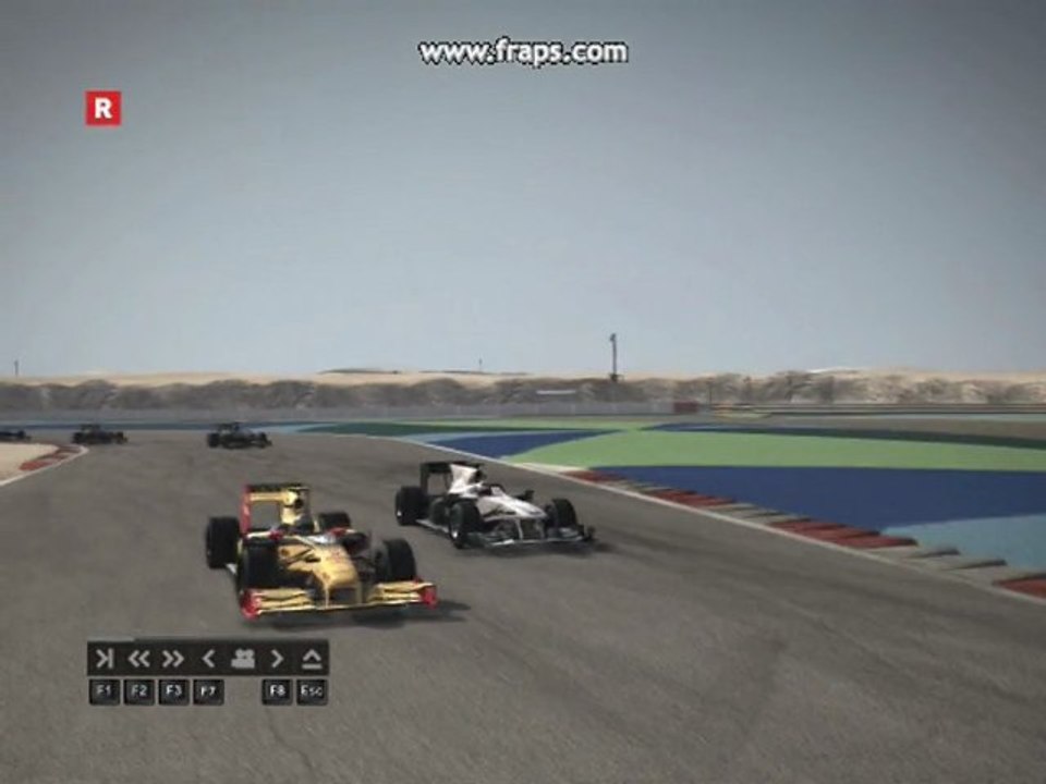 F1 2010 - Bahreïn - dépassements