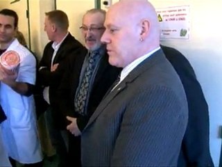 Visite des élus à la maison de retraite